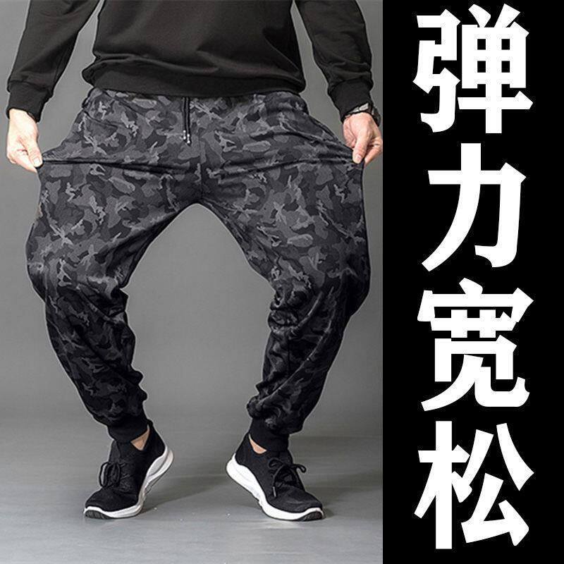 春夏季耐脏缩腿休闲裤男士潮流