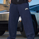 慢跑者健身房运动健身休闲裤 YOUNGLA新款 宽松直筒长裤 运动裤 男士