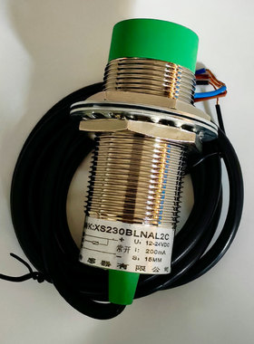 杭发传感器电感式接近开关XS230BLNAL2C3三线NPN常开DC12-24V