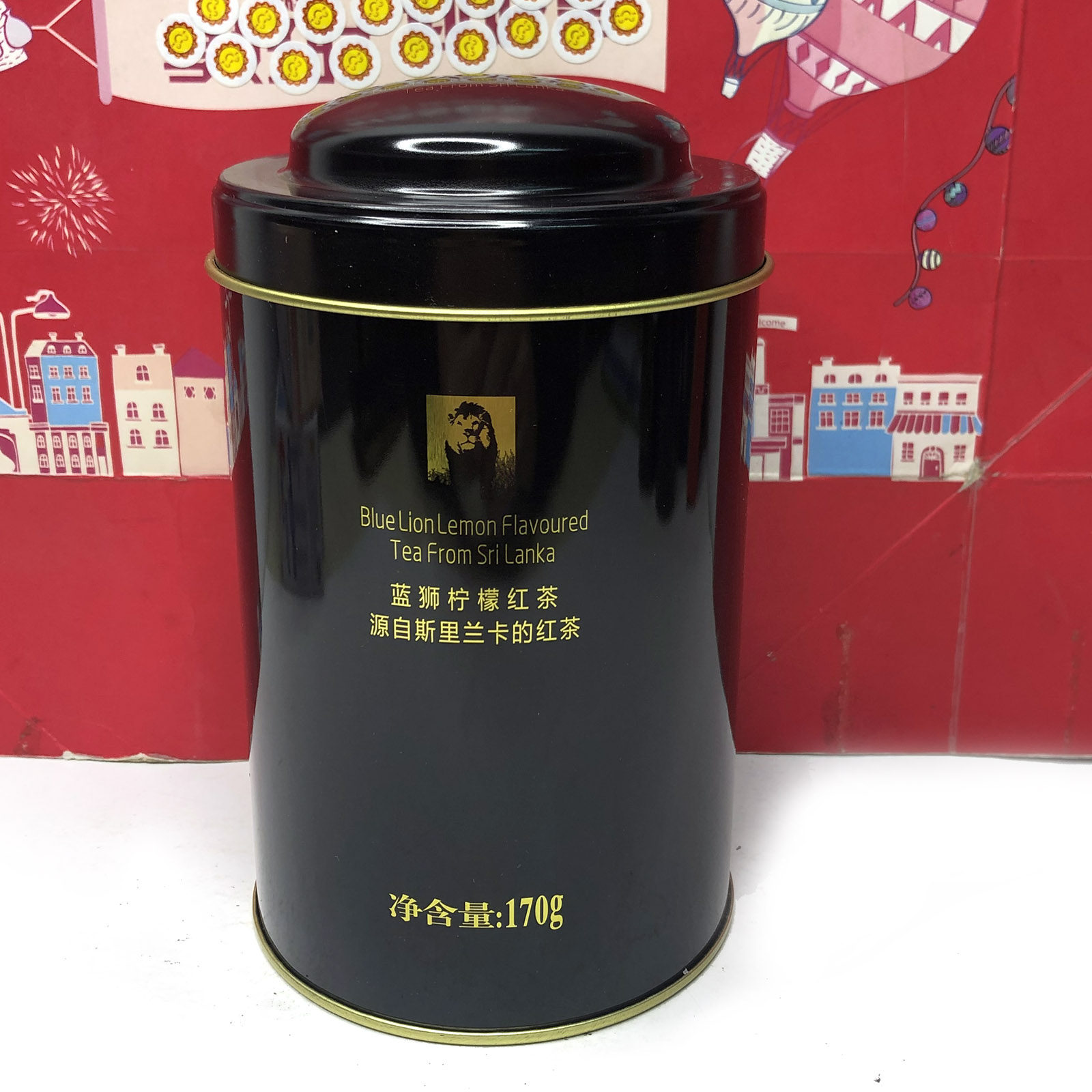 临期 斯里兰卡进口红茶70h/柠檬红茶170g代用茶罐装