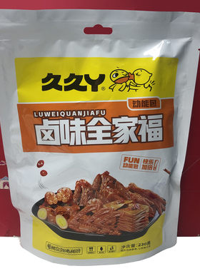 临期特价 卤香豆卷甜辣味/卤味全家福230g零食小吃美味下饭菜