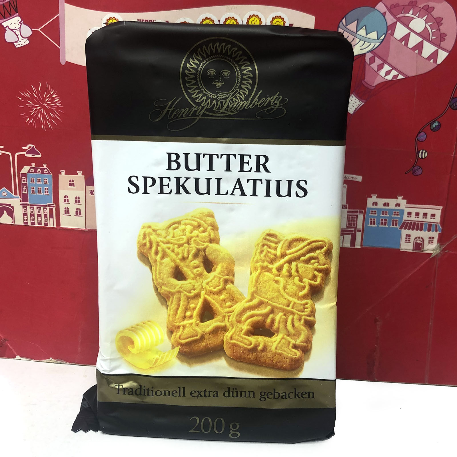 临期波兰进口lambertz经典什锦饼干/20%黄油曲奇饼干200g休闲零食