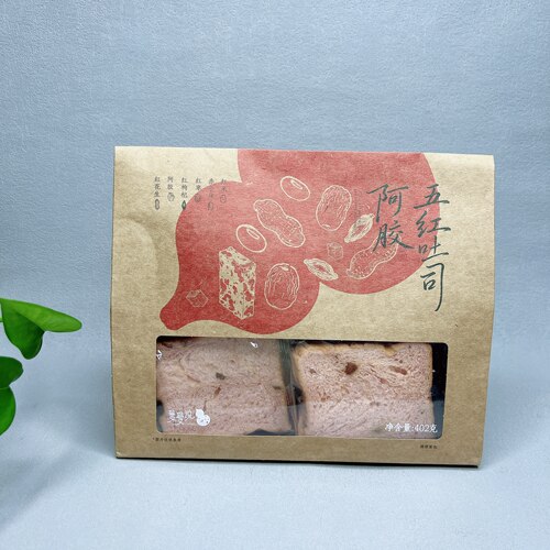 临期 茯苓桂圆/阿胶五红吐司402g软式面包糕点小吃方便早餐饱腹