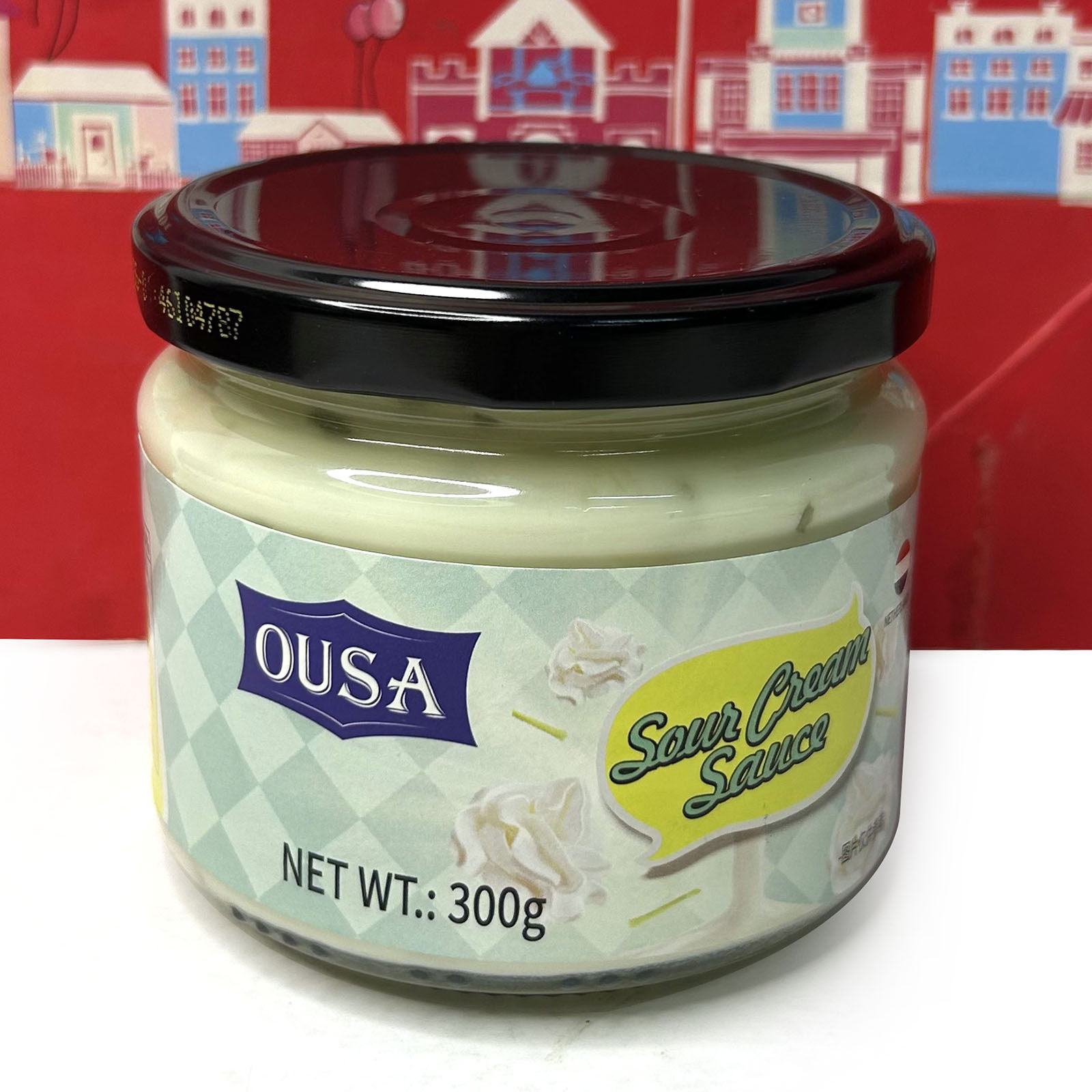 临期清仓 荷兰进口欧萨酸奶油风味酱300g三明治汉堡蔬菜沙拉调味,粮油调味/速食/干货/烘焙,酱类调料,淘宝优惠券,粉丝福利购,淘宝优惠卷