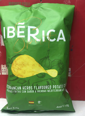 临期西班牙进口伊比利亚地中海/松露/蜂蜜芥末味薯片115g膨化食品