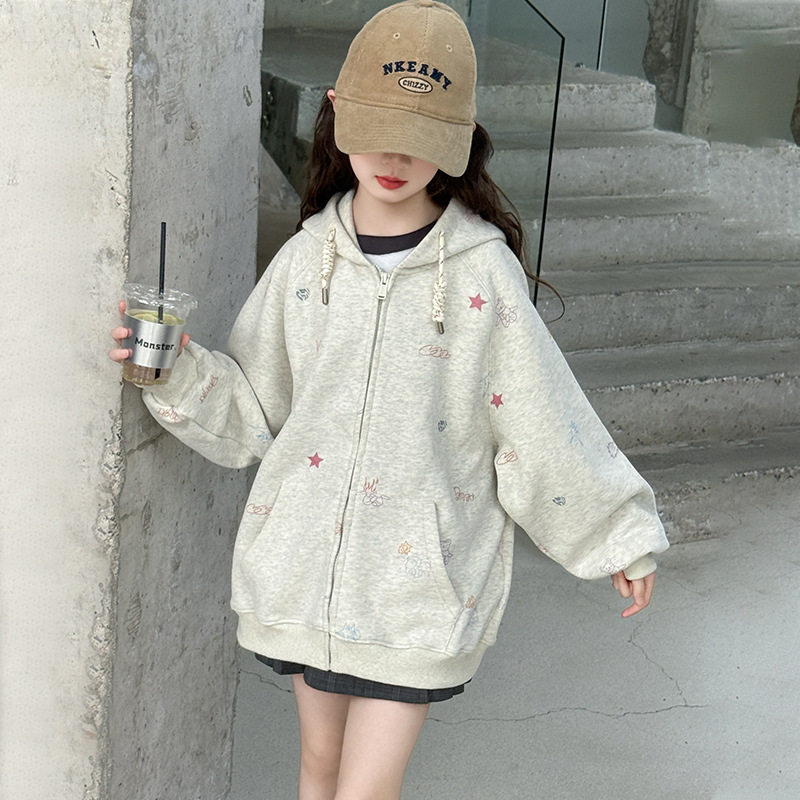 女童外套春秋款2026新款儿童洋气