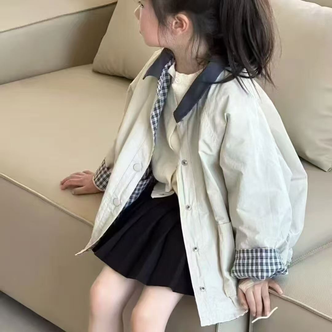 韩系童装女童外套春装新款儿童