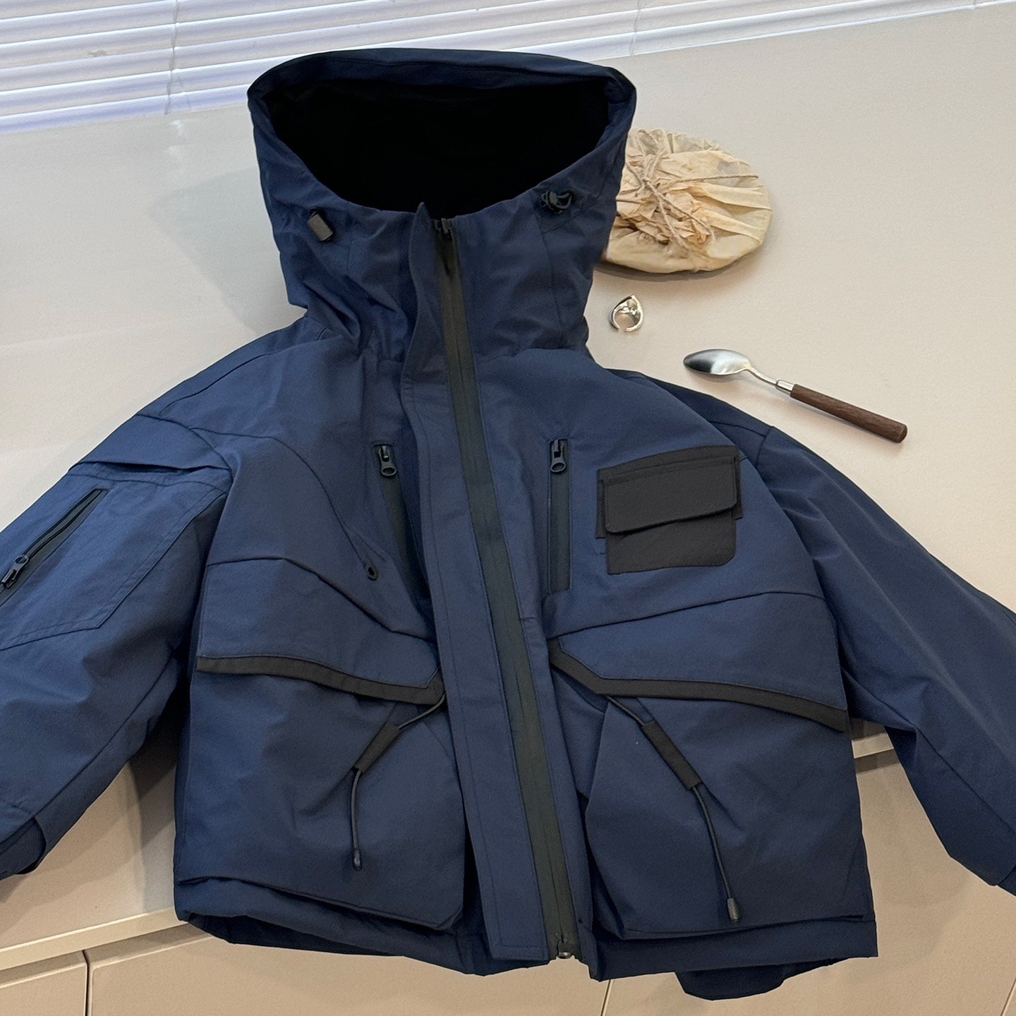 2025秋冬季新款男童夹棉防风外套