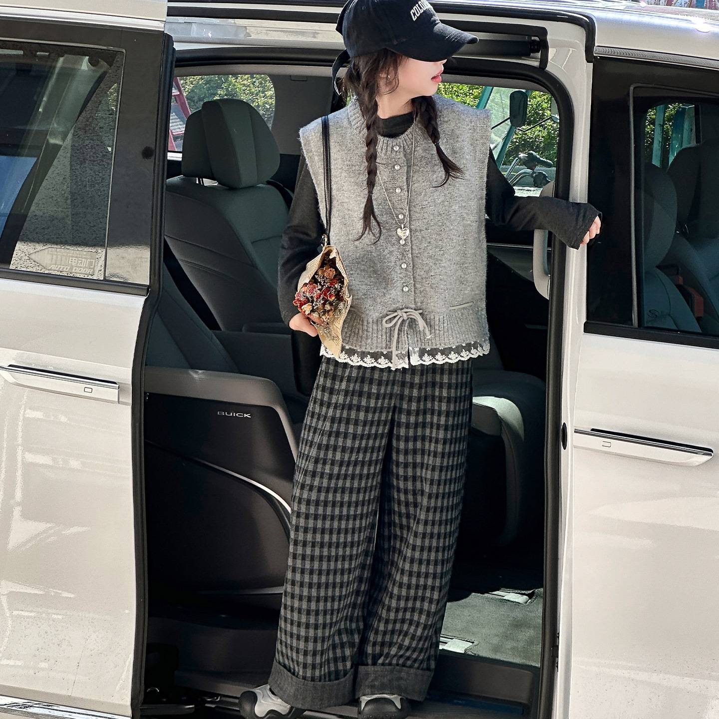 女童套装春秋款2026新款大童洋气
