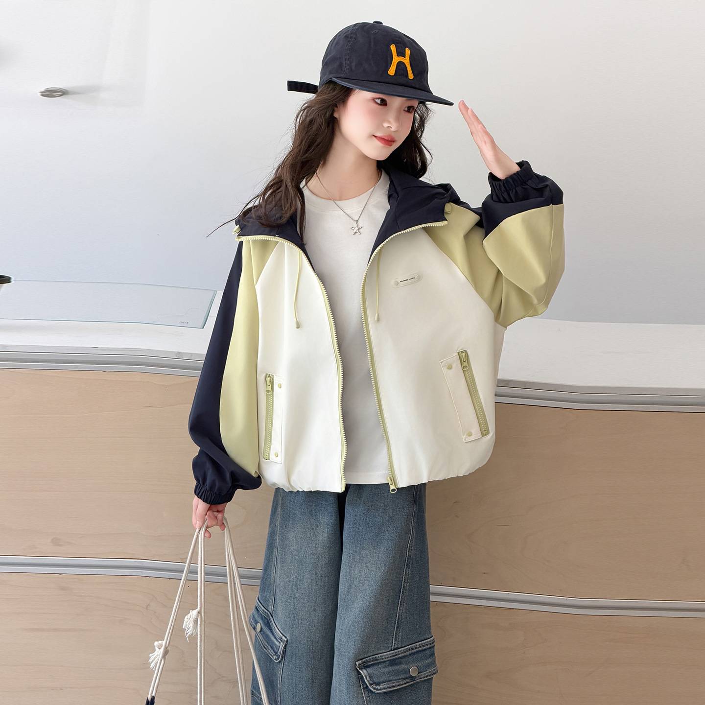 女童外套春秋款2026新款儿童休闲