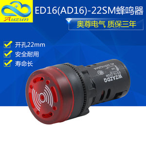 奥尊闪光声光12V24-22SM报警器