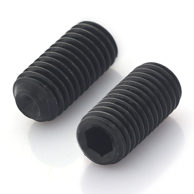 12.9级凹端紧定螺丝止付内六角机米内凹M1.6M2M3M4M5M6M8M10M16