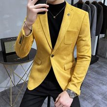 Masculino Jacket Clot 2024 Hombre Leather Men Suit Terno