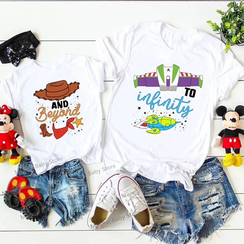 New  Toy Story Shirts To Infinity and Beyond Family Matching 孕妇装/孕产妇用品/营养 其它 原图主图