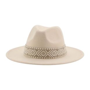 Western Brim Cowboy Solid Big Hats for Panama Casu Women Hat