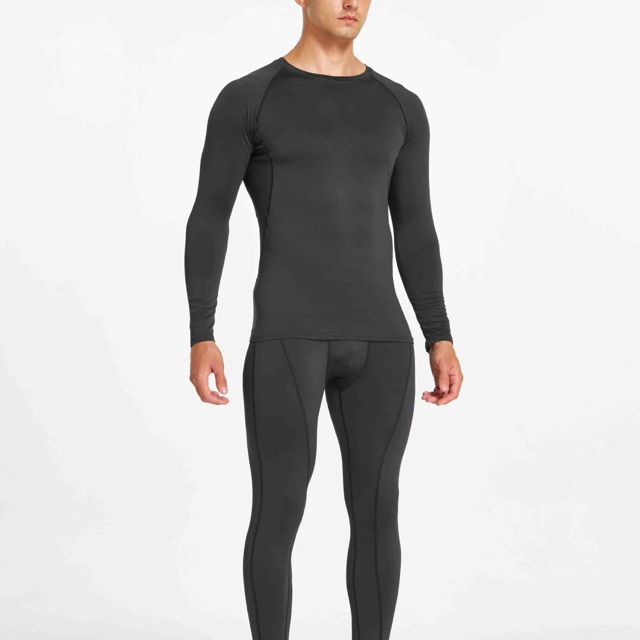 Thermal Underwear Men's Long Underwear Compression Clothing 女士内衣/男士内衣/家居服 保暖套装 原图主图