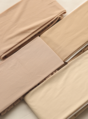 80D日系雾面哑光连裤袜春夏薄款不透天鹅绒肤色白色不反光打底裤