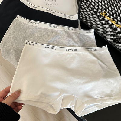 平角内裤纯棉A类棉裆抗菌运动风