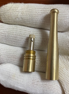 铜纯铜金属金属过滤芯黄铜烟嘴