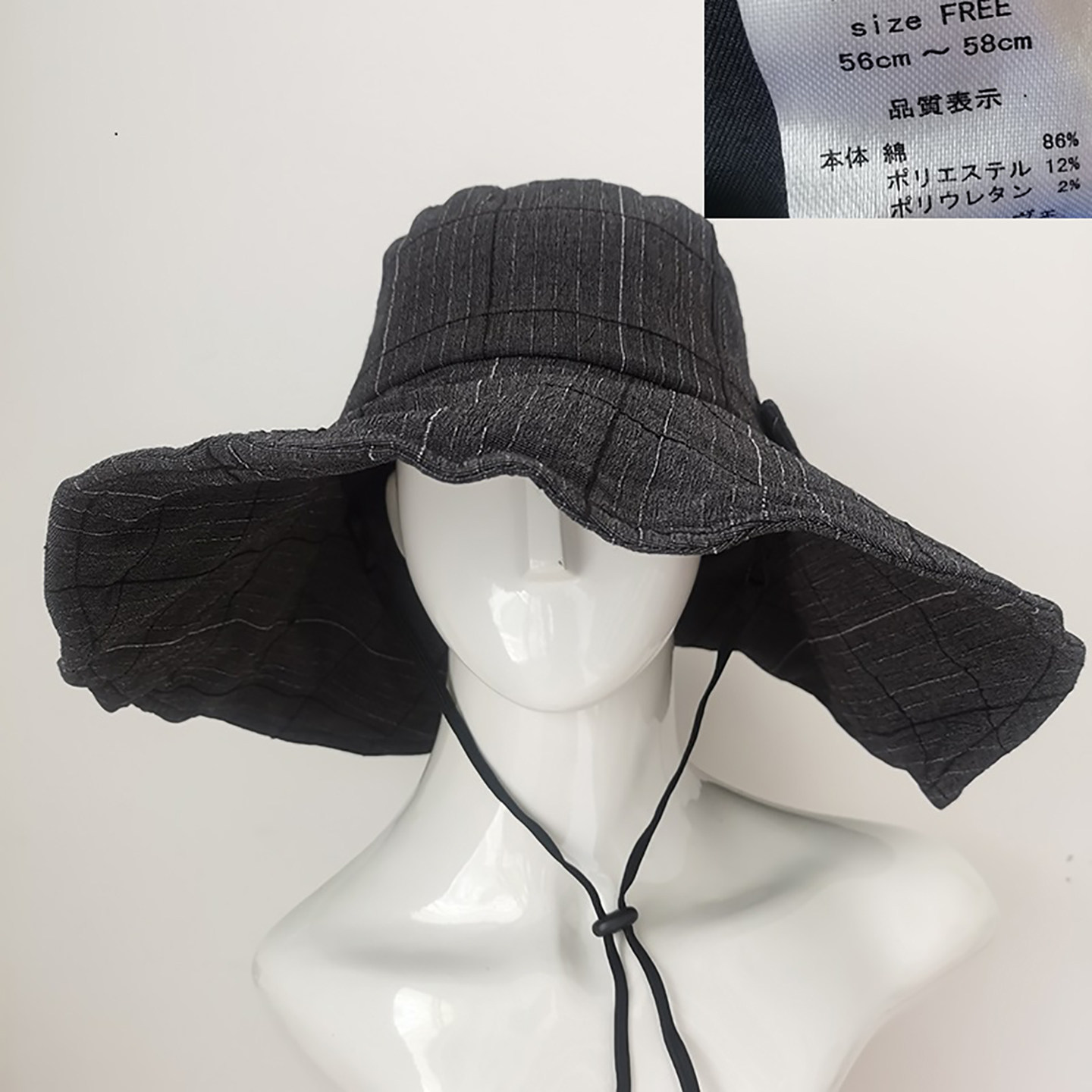 夏天女士防紫外线大檐遮阳帽子