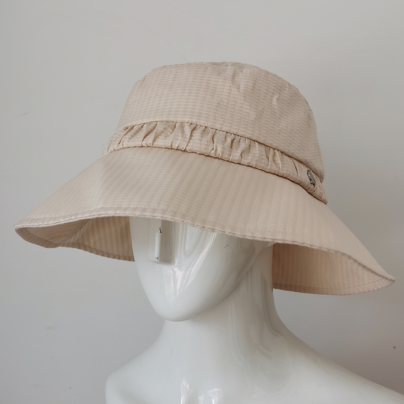 夏天防紫外线宽檐女士渔夫帽子