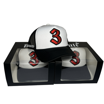 kult 3号赛车风格卡车帽刺绣货车帽男女街头潮流休闲运动嘻哈帽子