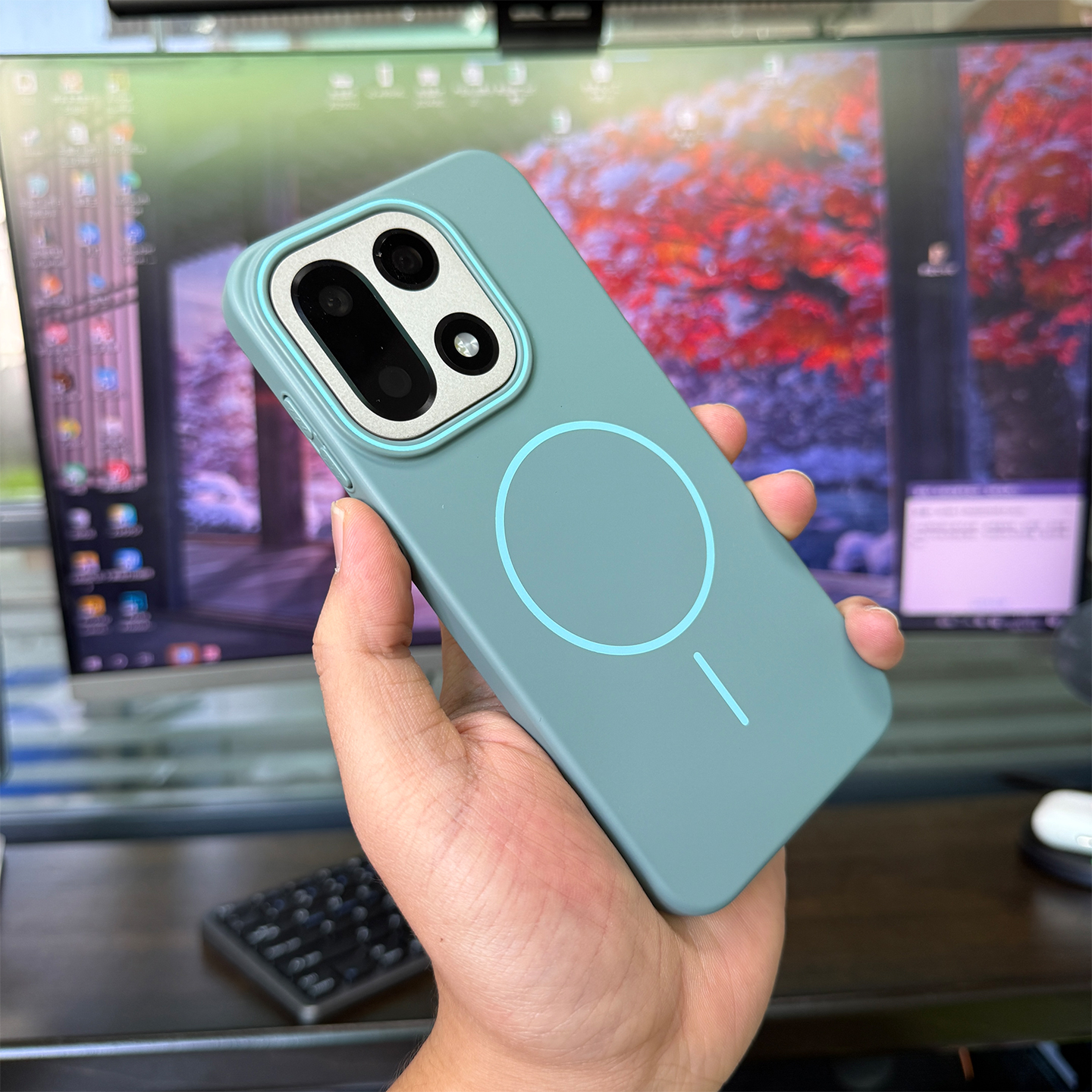 适用于一加15手机壳磨砂全包式壳