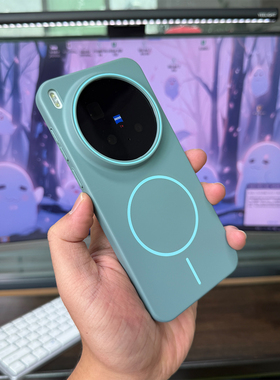 适用于vivoX300pro手机壳简约个性创意天蓝色vivox200pro/x100pro磨砂全包式潮男女x200promini轻薄防摔散热x