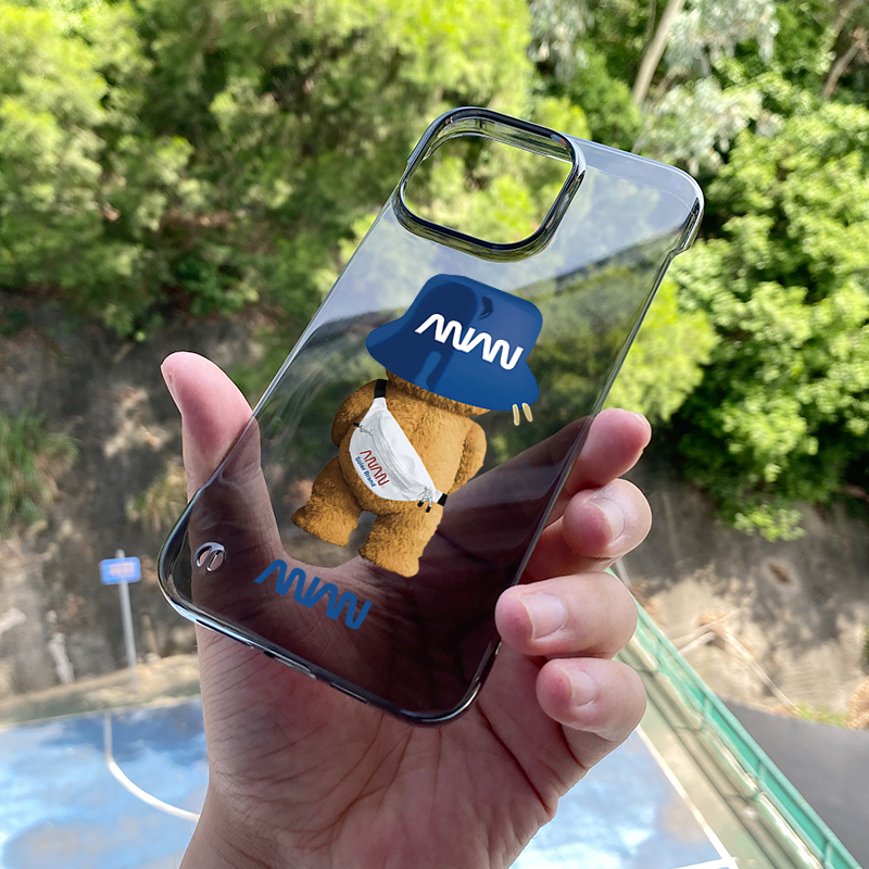 苹果15pro14pro亚克力无边框透明