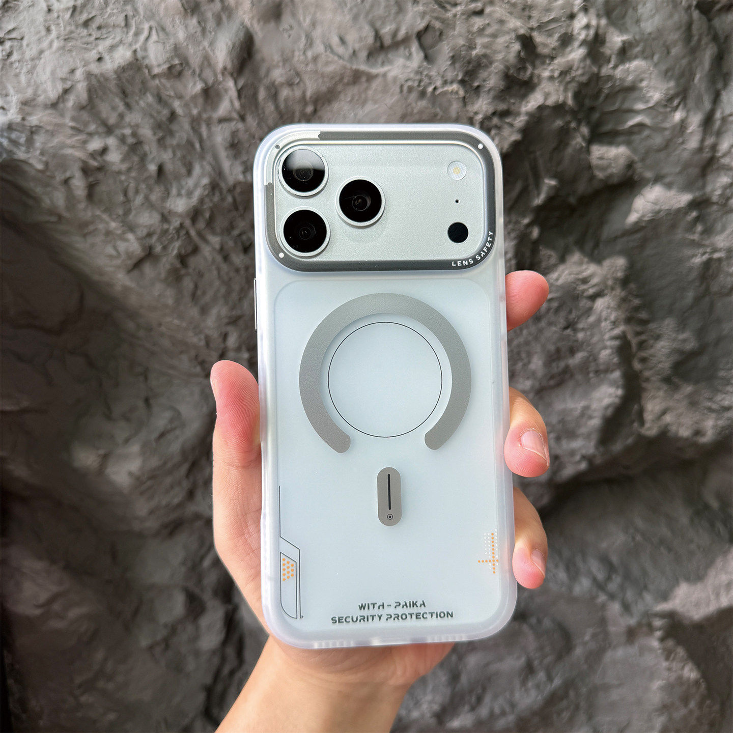 适用于苹果17promax手机壳个性创意全包式潮男女外壳iPhone16promax/15promax亲肤手感磁吸外壳苹果14pro/13p