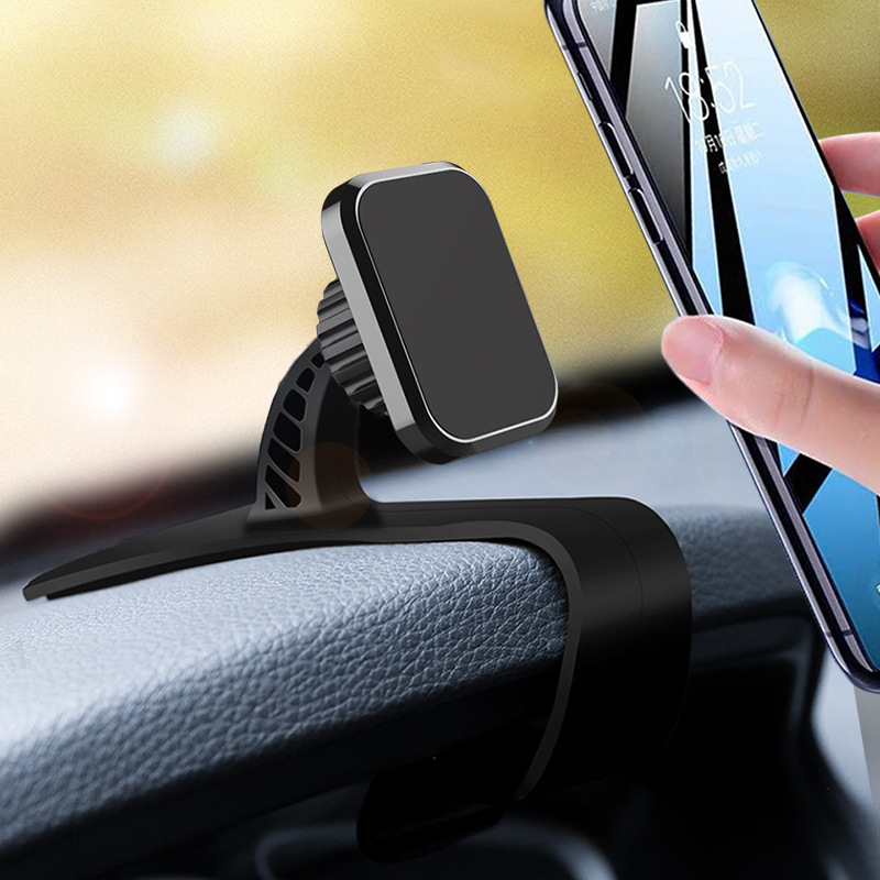 车载手机支架汽车导航支架HUD抬头直视仪表台卡扣式磁吸通用架子