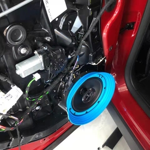 汽车音响喇叭防水罩美音圈驻波晶片密封垫车载改装配件防水盖挡水