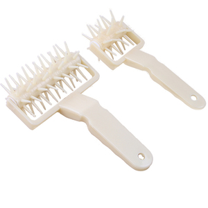 烘焙工具披萨扎孔器披萨滚针饼干轮针塑料拉针滚针小号/大号 打孔