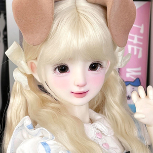 娃娃4分女娃黛儿bjd素体bjd人偶sd娃娃礼物 bjd娃娃bjd四分bjd正版