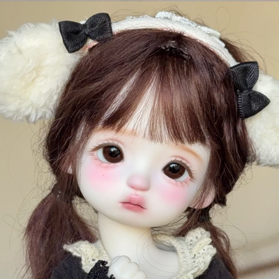 bjd娃娃6分bjd正版娃娃bjd6分yomi.呆萌女bjd素体娃娃bjd人偶娃娃