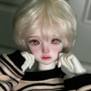 bjd娃娃bjd四分bjd正版娃娃4分小牛仔男娃bjd素体bjd人偶娃娃礼物