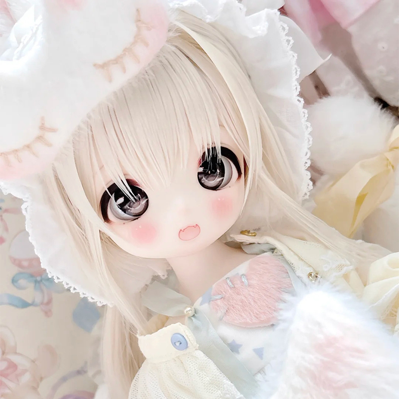 bjd娃娃bjd正版娃娃bjd4分/6分 熊妹 熊蛋卡通蛋蛋bjd素体bjd人偶