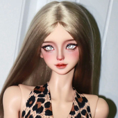 bjd娃娃正版 礼 3分女娃笑小姝纯欲性感三分bjd素体bjd人偶娃娃新品