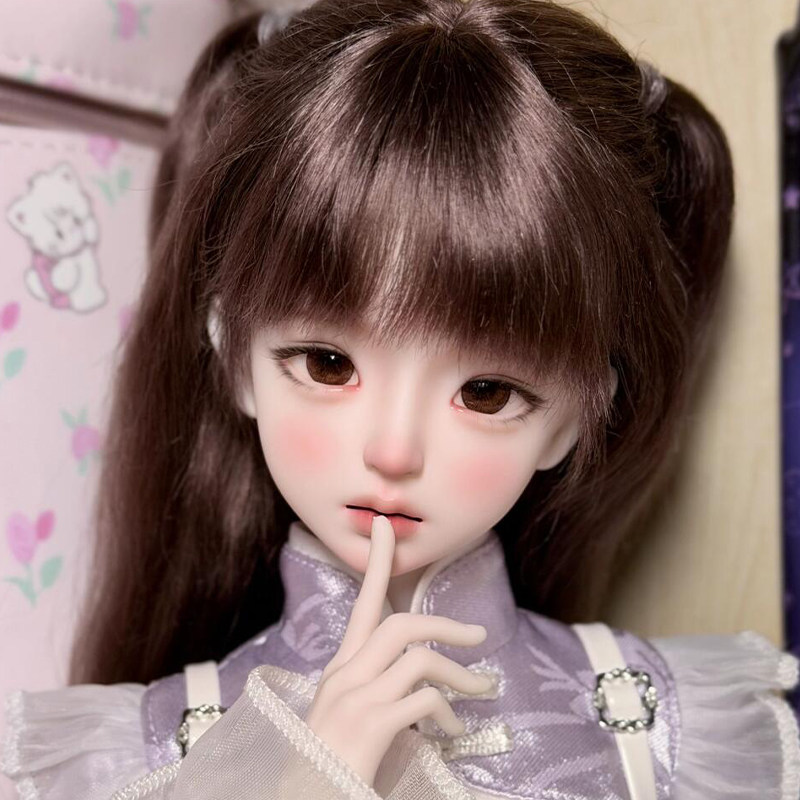 bjd娃娃bjd四分bjd正版娃娃4分女娃丁香bjd素体bjd人偶sd娃娃礼物