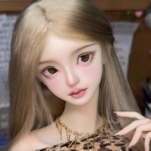 bjd娃娃正版 礼物 3分女娃小姝纯欲性感三分bjd素体bjd人偶娃娃新品