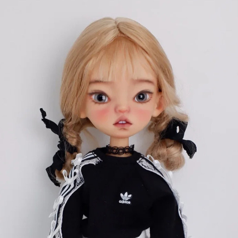 bjd娃娃bjd6分特体小萱花白露 娃娃bjd素体树脂裸娃化妆礼物新品