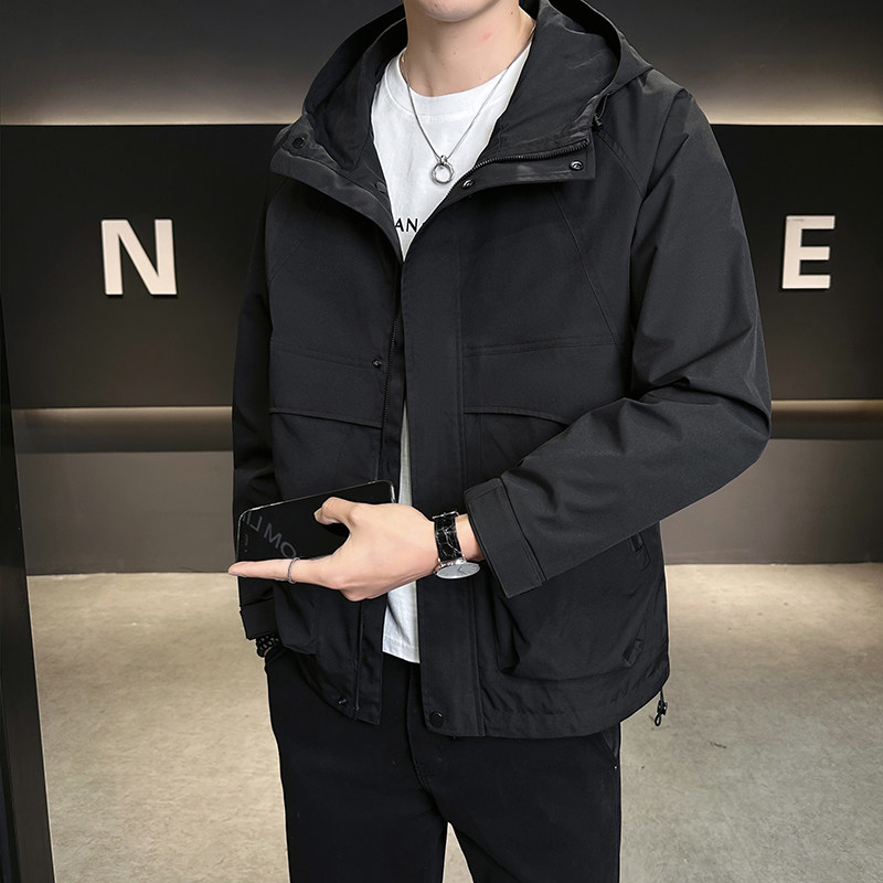 店主风 2025年春季新款潮牌工装帅气外套男夹克JK9202-P90 控129图片