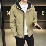 店主风2025年春季新款潮牌工装连帽外套男夹克JK9209-P93控149，男装夹克，电商D240-242