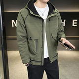 店主风2025年春季新款潮牌工装连帽外套男夹克JK9208-P93控149，男装夹克，电商D240-242