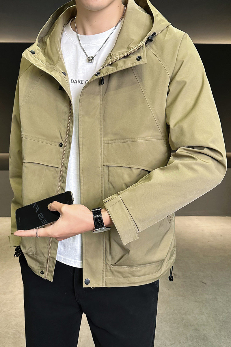 店主风2025年春季新款潮牌工装帅气外套男夹克JK9202-P90控129,男装夹克,电商D240-242