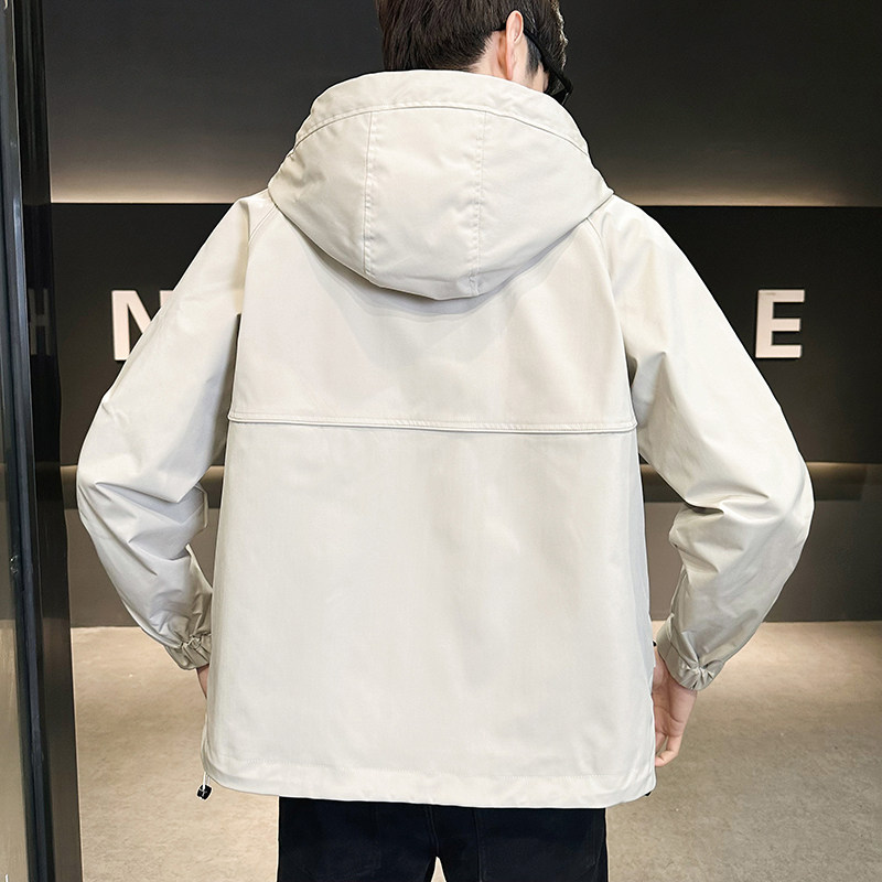 店主风2025年秋季新款潮牌工装冲锋衣帅气外套男夹克JK9190-P90,男装夹克,电商D240-242