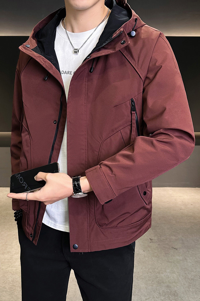 店主风2025年春季新款潮牌工装连帽外套男夹克JK9209-P93控149,男装夹克,电商D240-242
