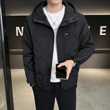 店主风2025年春季新款潮牌工装连帽外套男夹克JK9203-P90控129，男装夹克，电商D240-242