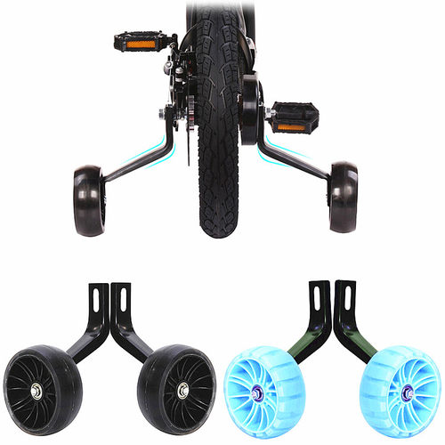 儿童自行车辅助轮配件防摔加宽轮