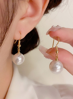 巧欢福利特惠款 经典百搭简约珍珠耳钉耳钩耳坠